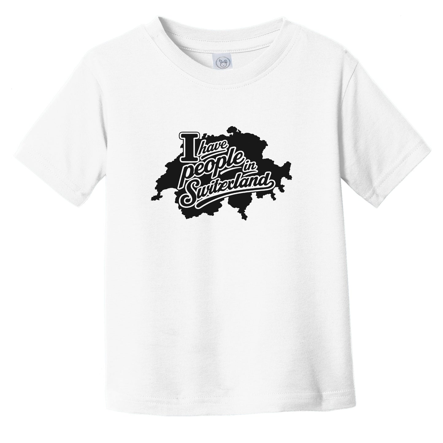 I Have People In Switzerland Country Silhouette Infant Toddler T-Shirt