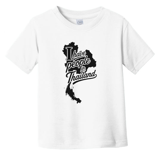 I Have People In Thailand Country Silhouette Infant Toddler T-Shirt
