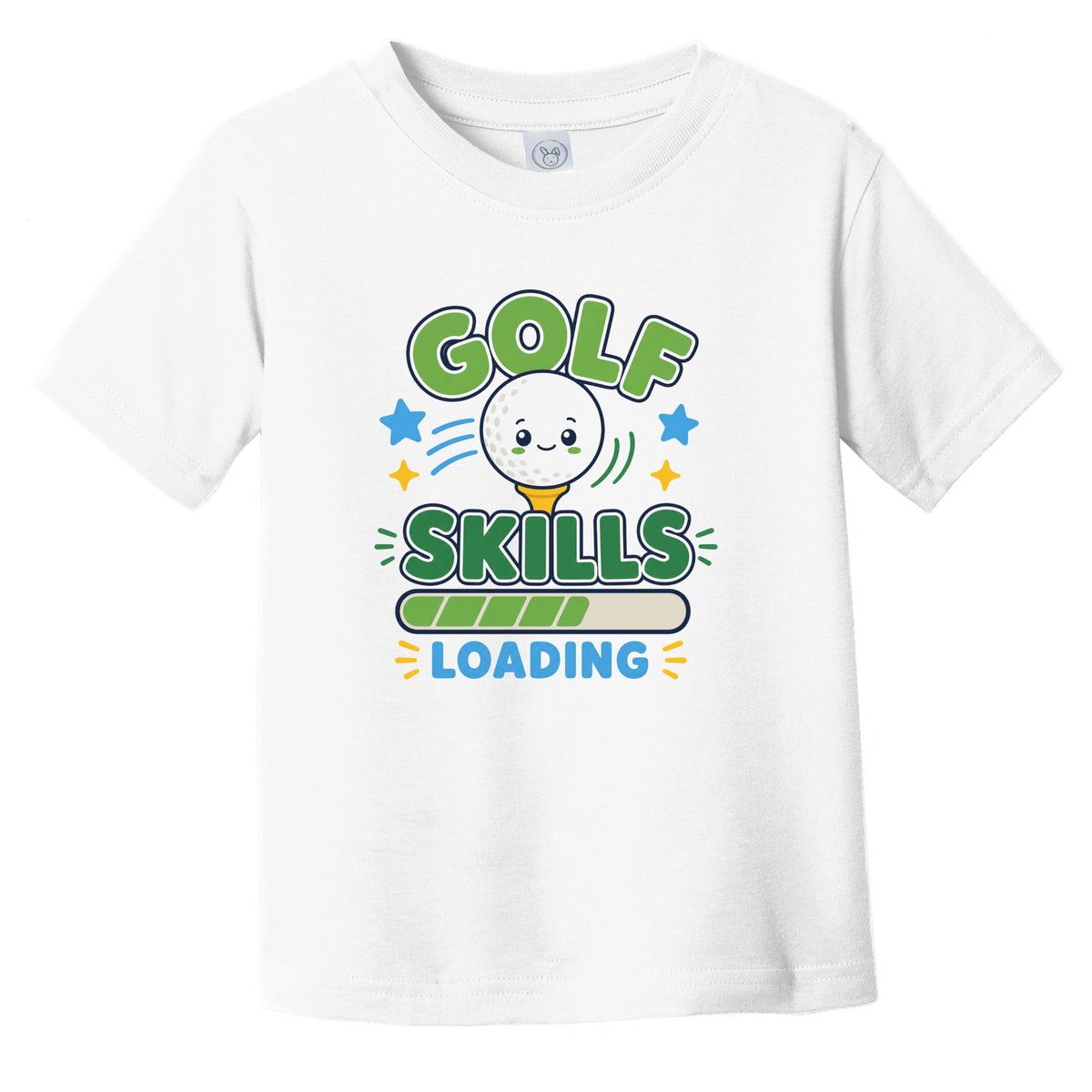 Golf Skills Loading Funny Golfing Humor Infant Toddler T-Shirt