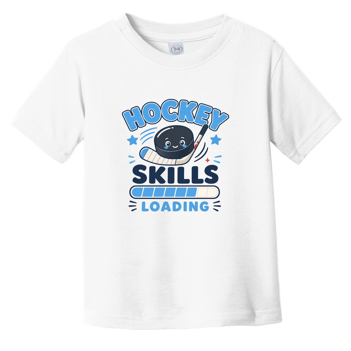 Hockey Skills Loading Funny Sports Humor Infant Toddler T-Shirt