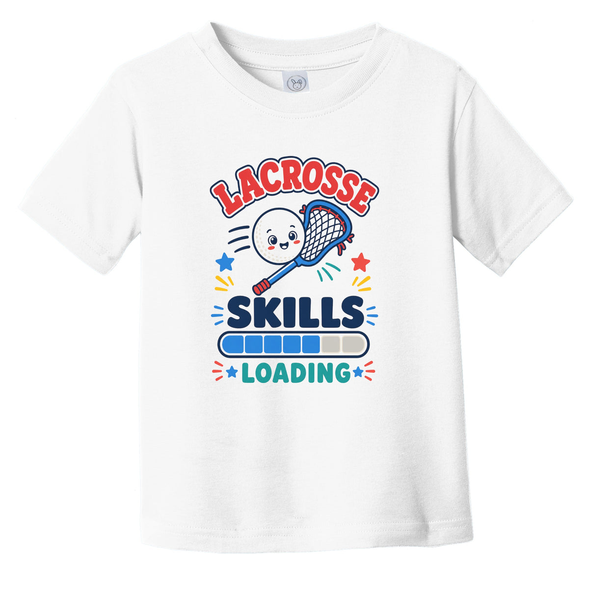 Lacrosse Skills Loading Funny Sports Humor Infant Toddler T-Shirt
