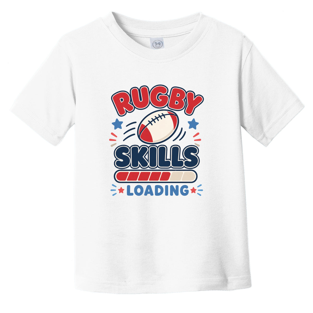 Rugby Skills Loading Funny Sports Humor Infant Toddler T-Shirt