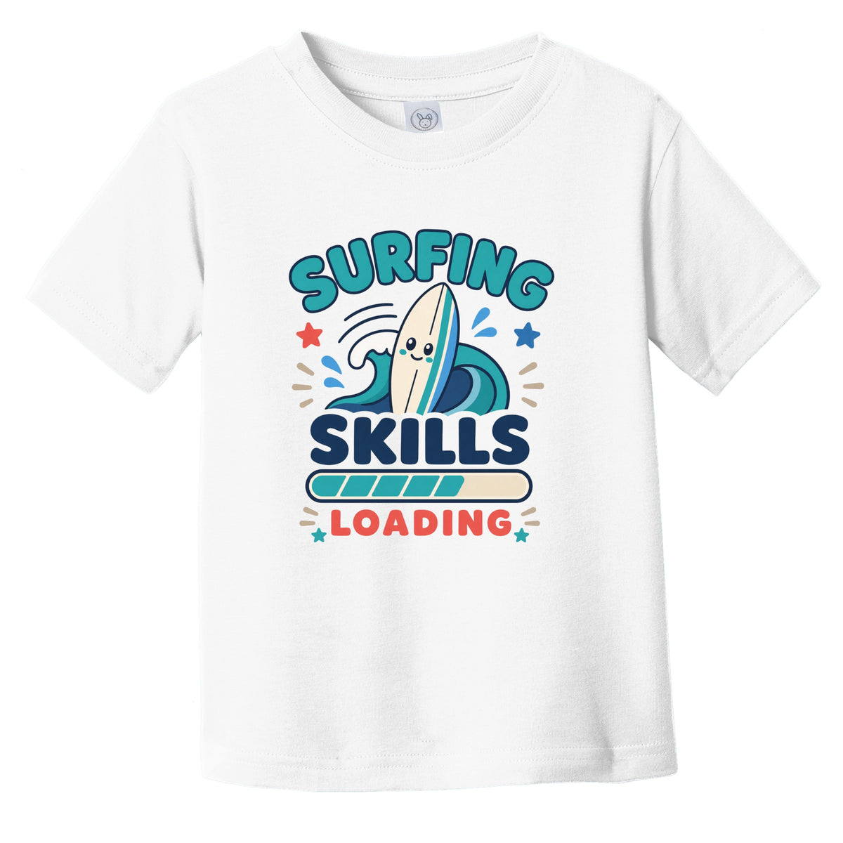 Surfing Skills Loading Funny Surfer Humor Infant Toddler T-Shirt