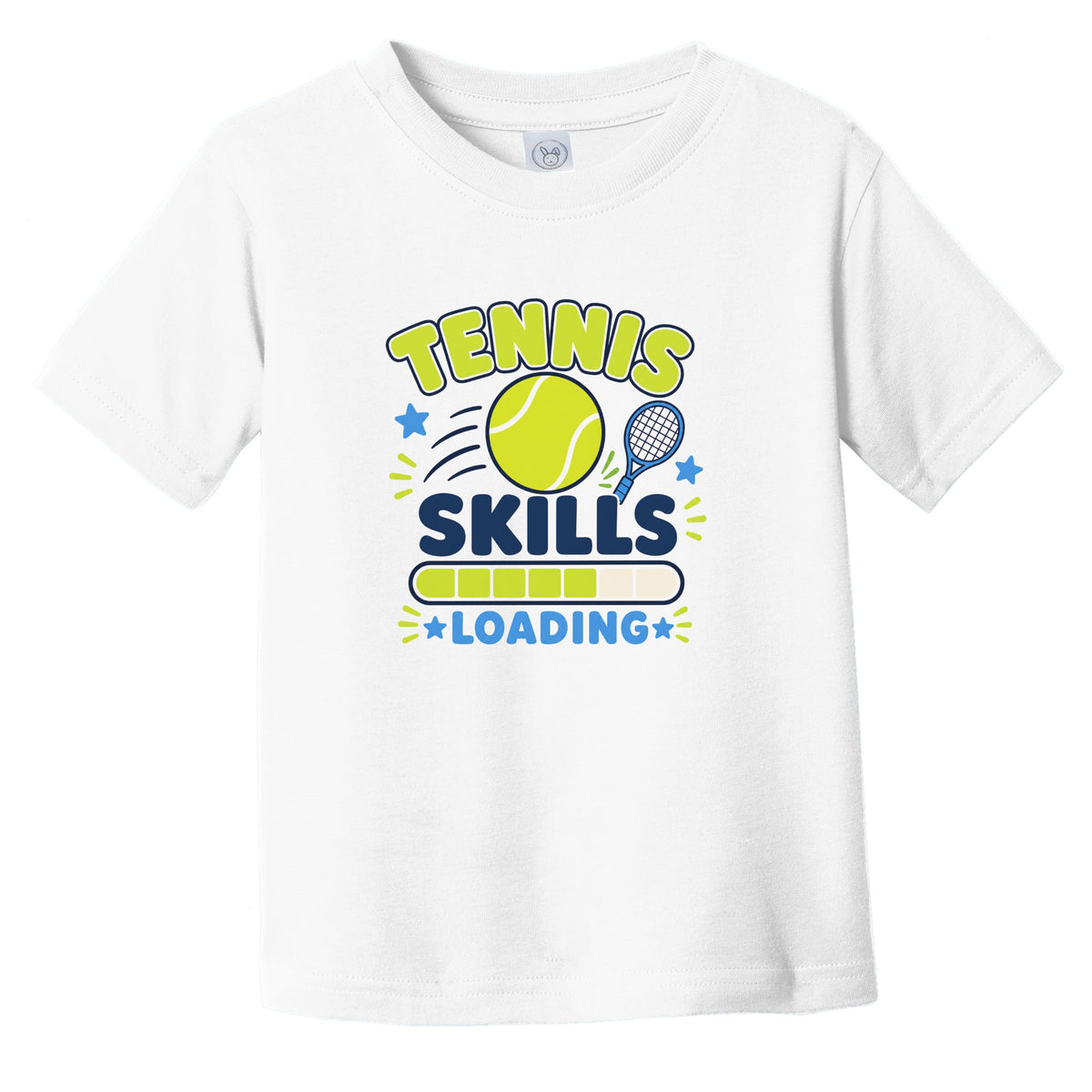 Tennis Skills Loading Funny Sports Humor Infant Toddler T-Shirt