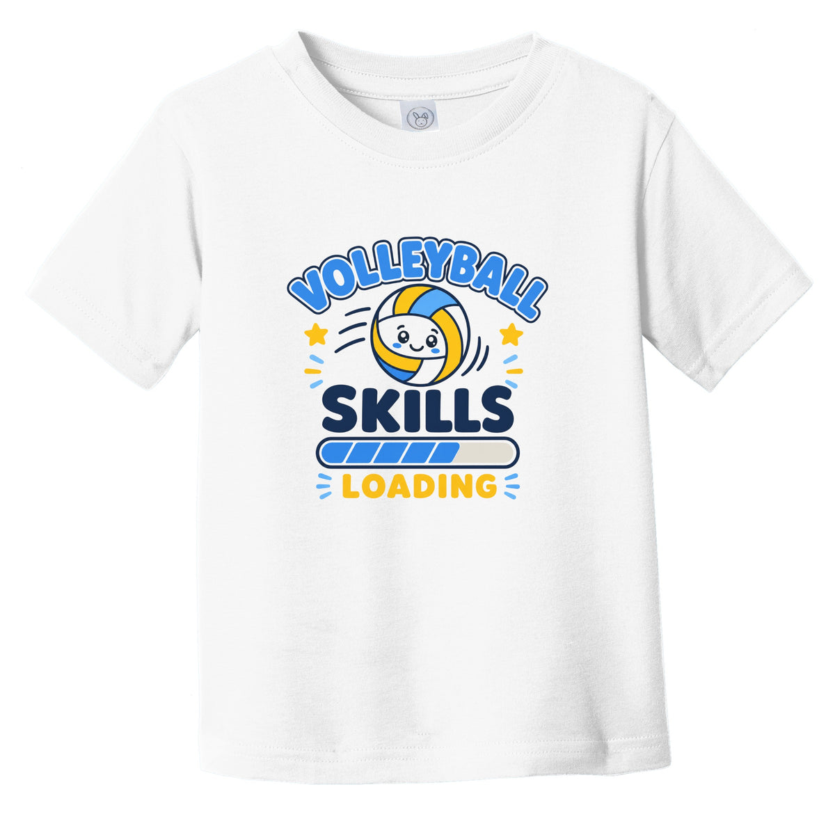 Volleyball Skills Loading Funny Sports Humor Infant Toddler T-Shirt