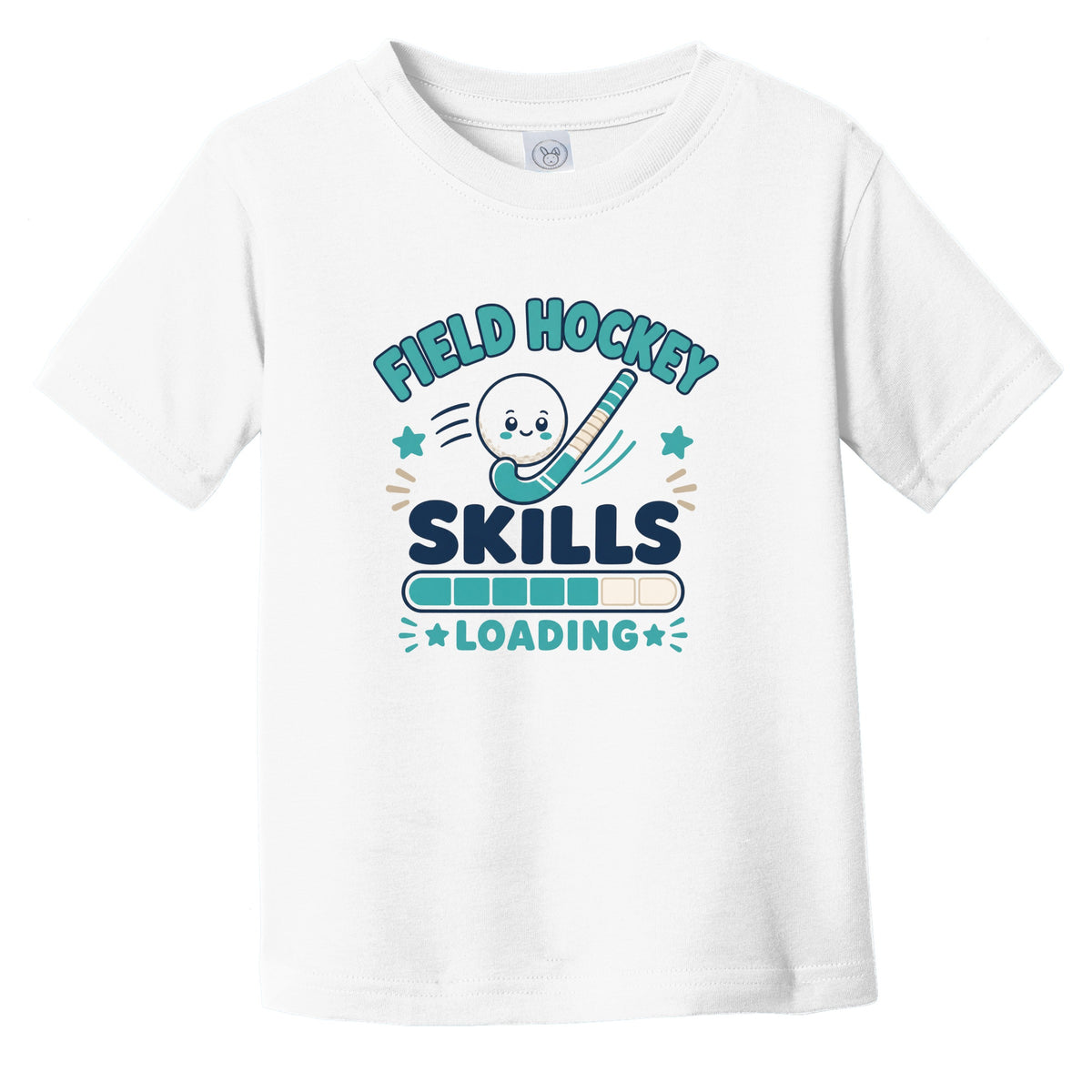 Field Hockey Skills Loading Funny Sports Humor Infant Toddler T-Shirt