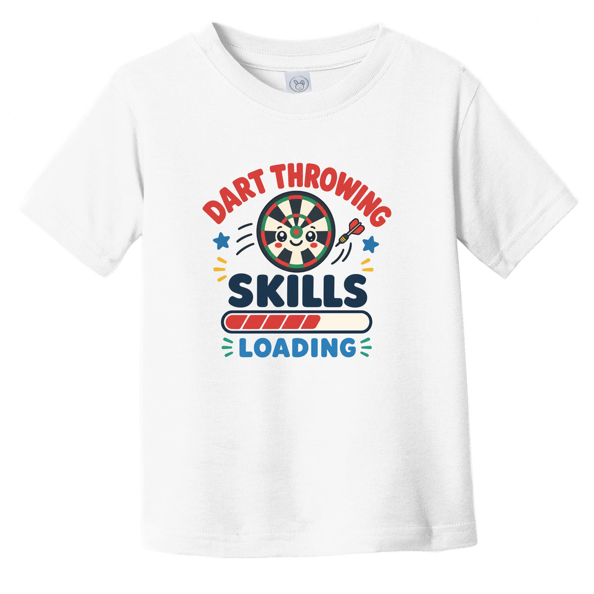 Dart Throwing Skills Loading Funny Darts Humor Infant Toddler T-Shirt