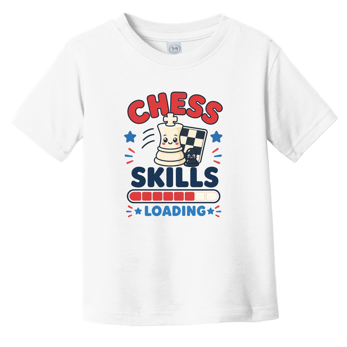 Chess Skills Loading Funny Chess Player Humor Infant Toddler T-Shirt