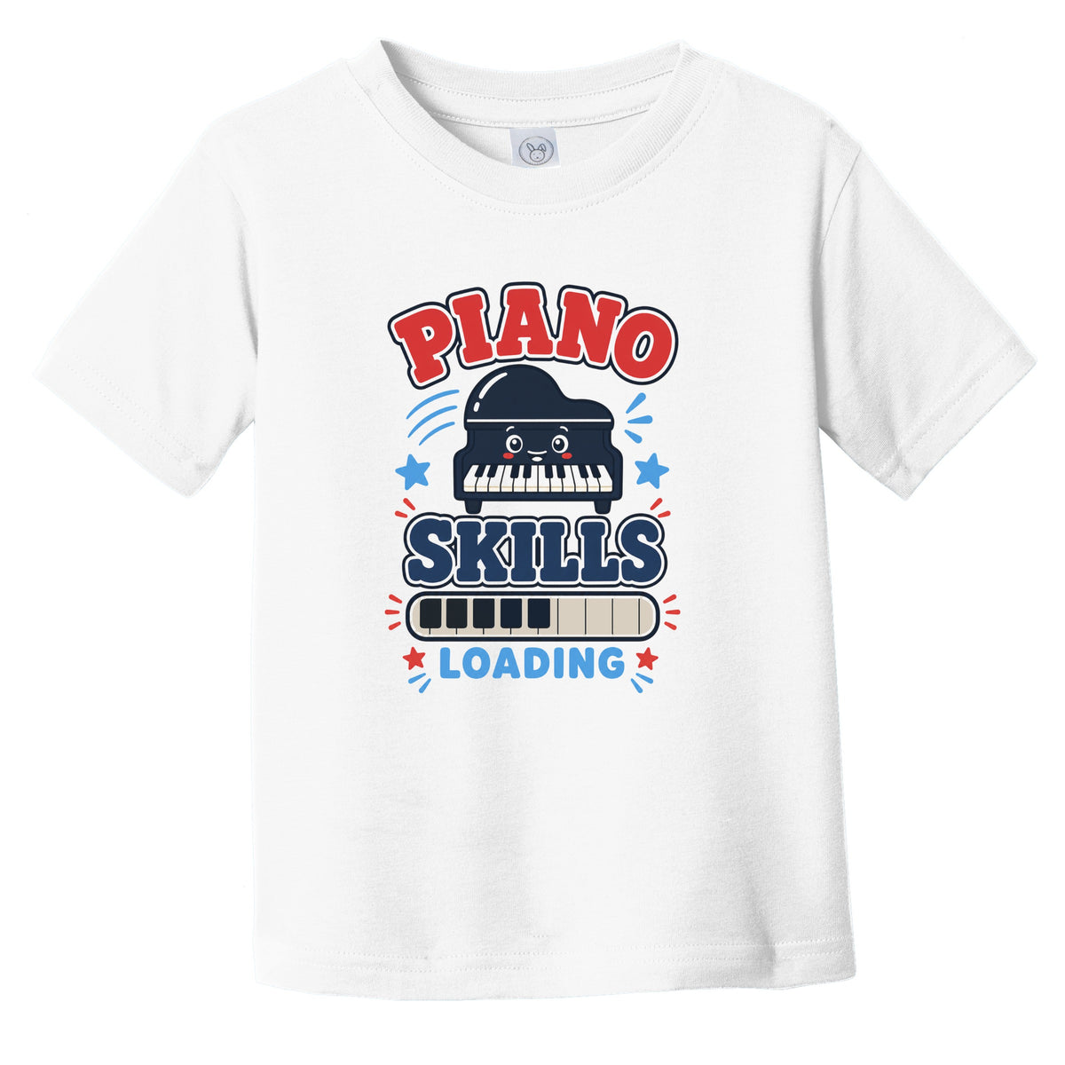 Piano Skills Loading Funny Musician Humor Infant Toddler T-Shirt