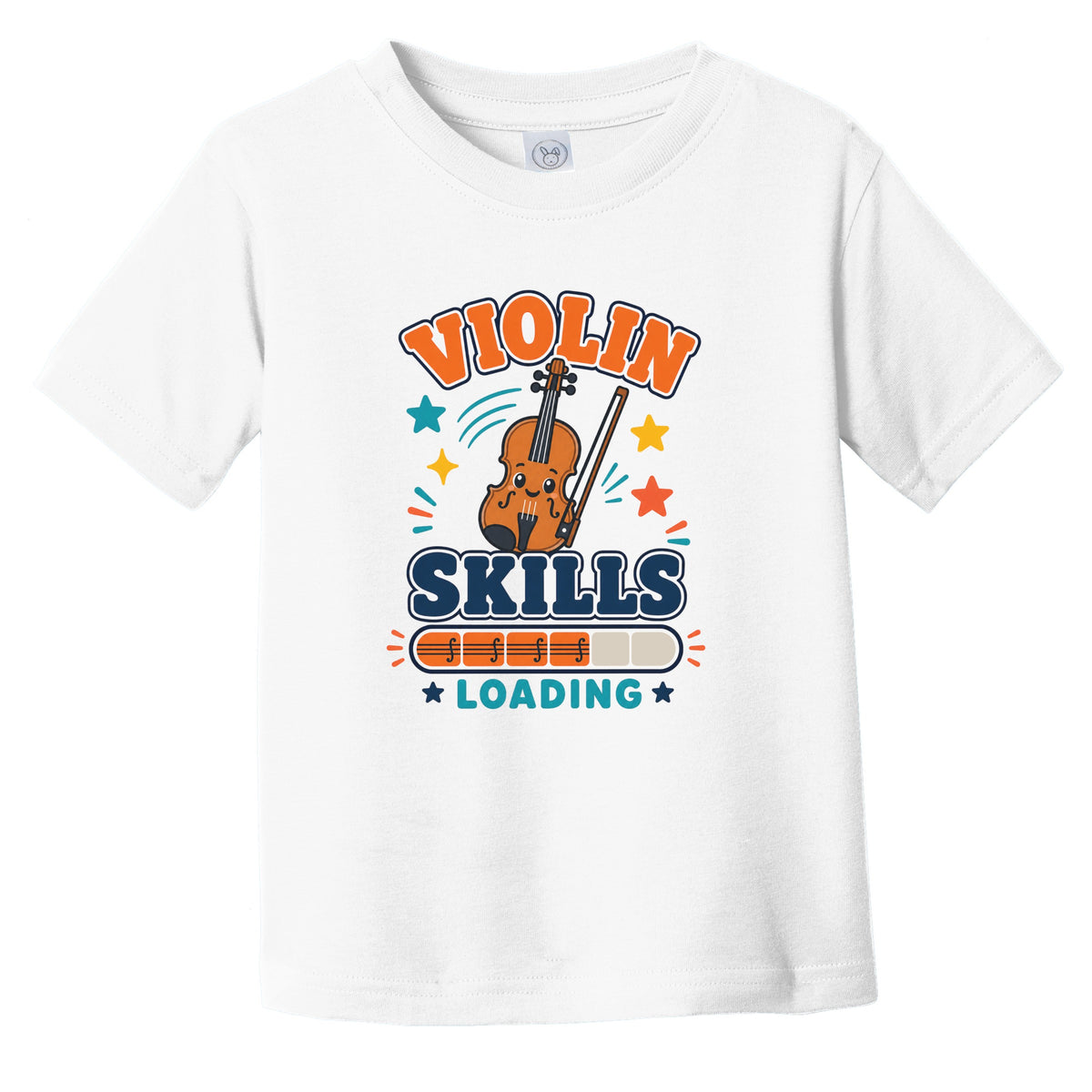 Violin Skills Loading Funny Musician Humor Infant Toddler T-Shirt