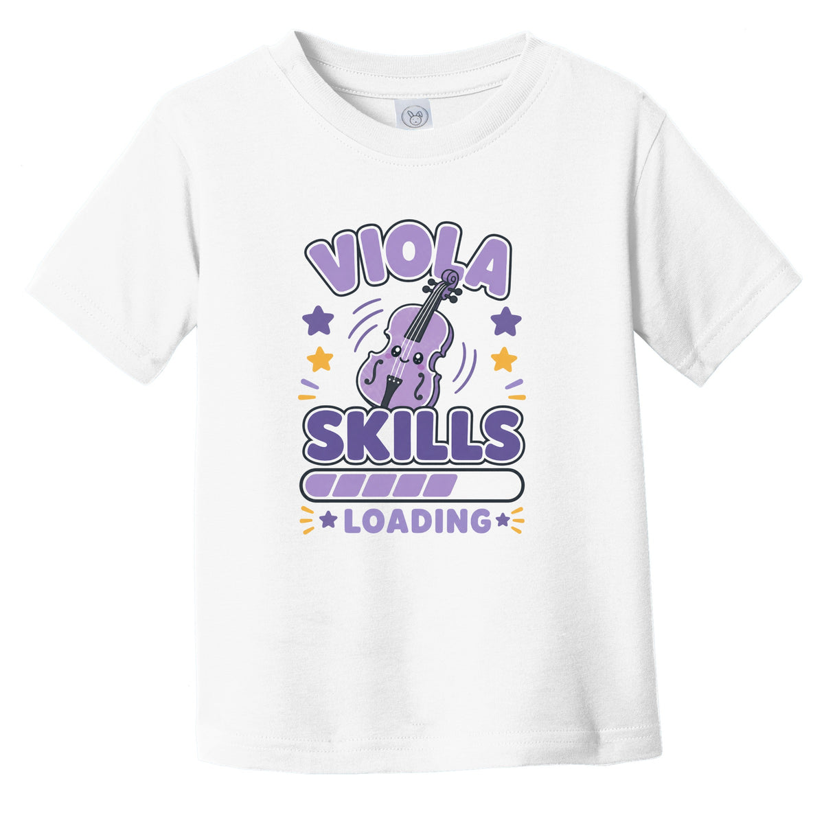 Viola Skills Loading Funny Musician Humor Infant Toddler T-Shirt