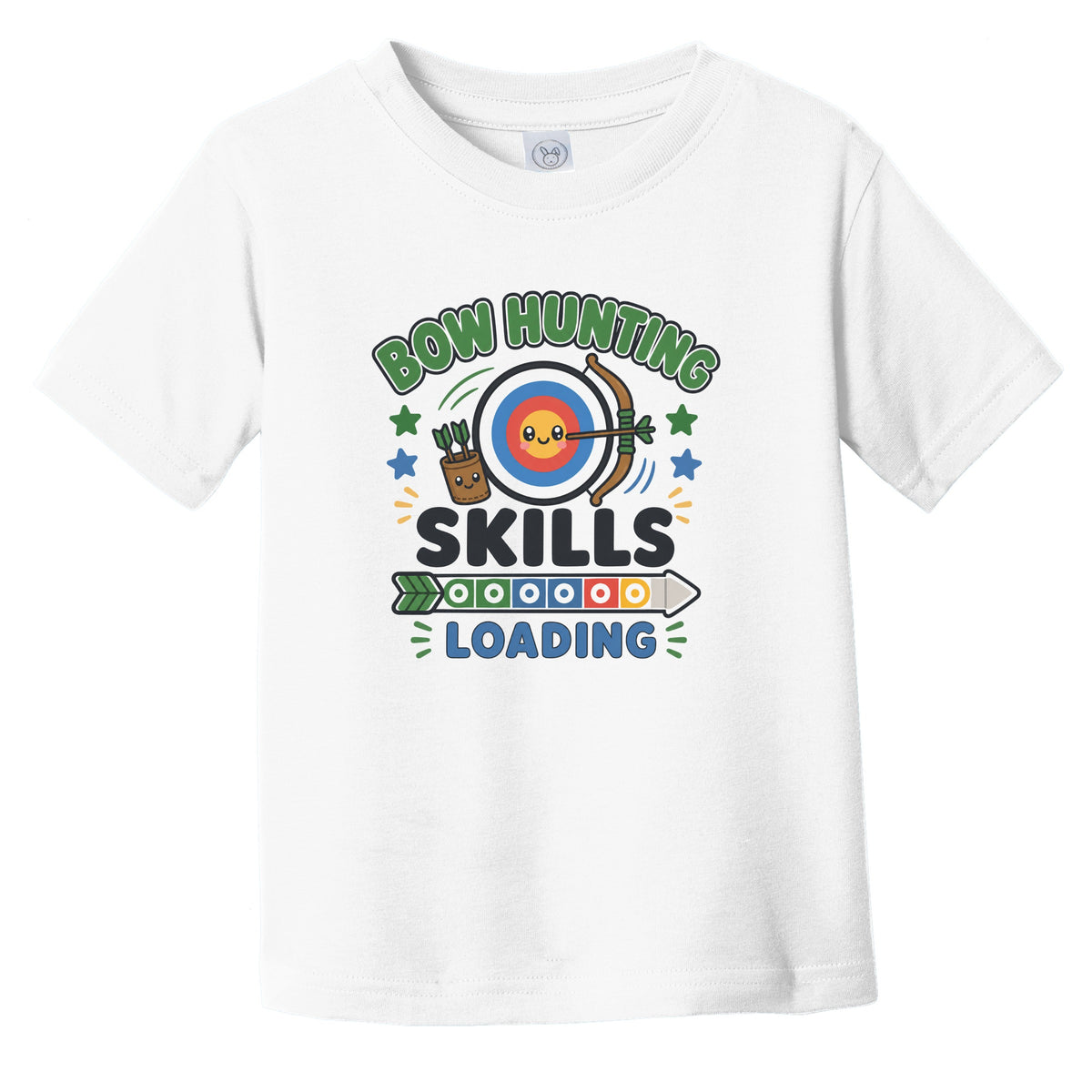 Bow Hunting Skills Loading Funny Archery Infant Toddler T-Shirt