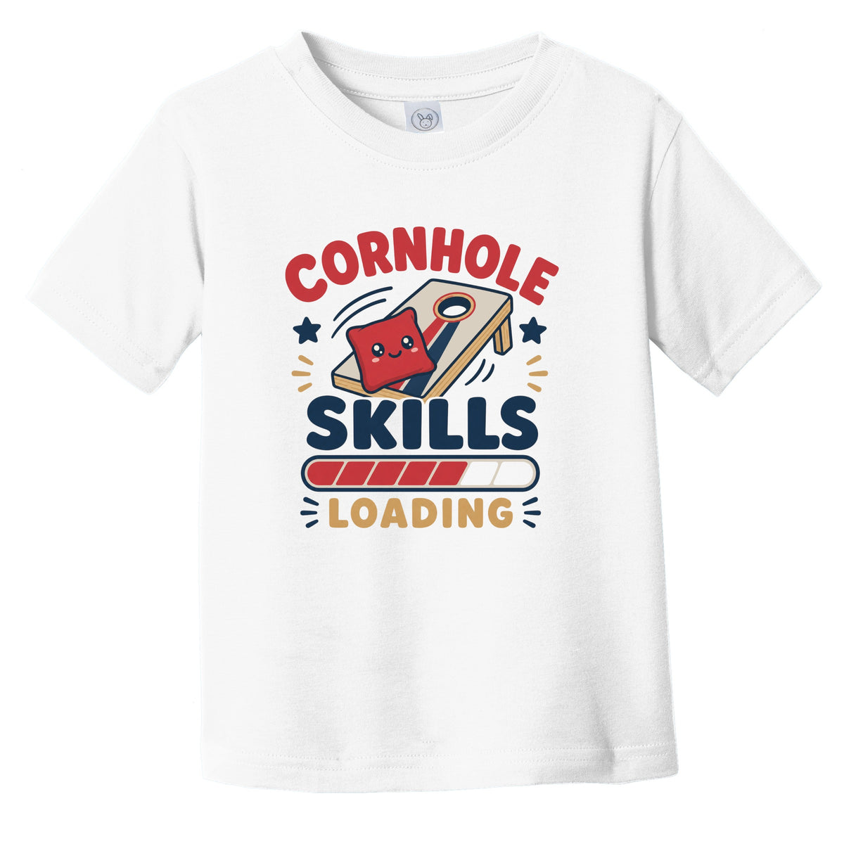Cornhole Skills Loading Funny Infant Toddler T-Shirt