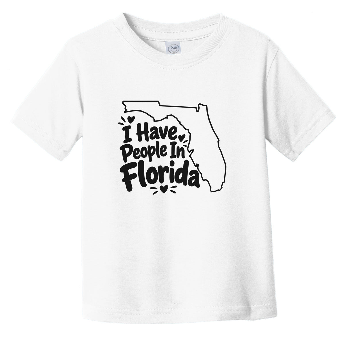 I Have People In Georgia Cute State Silhouette Infant Toddler T-Shirt