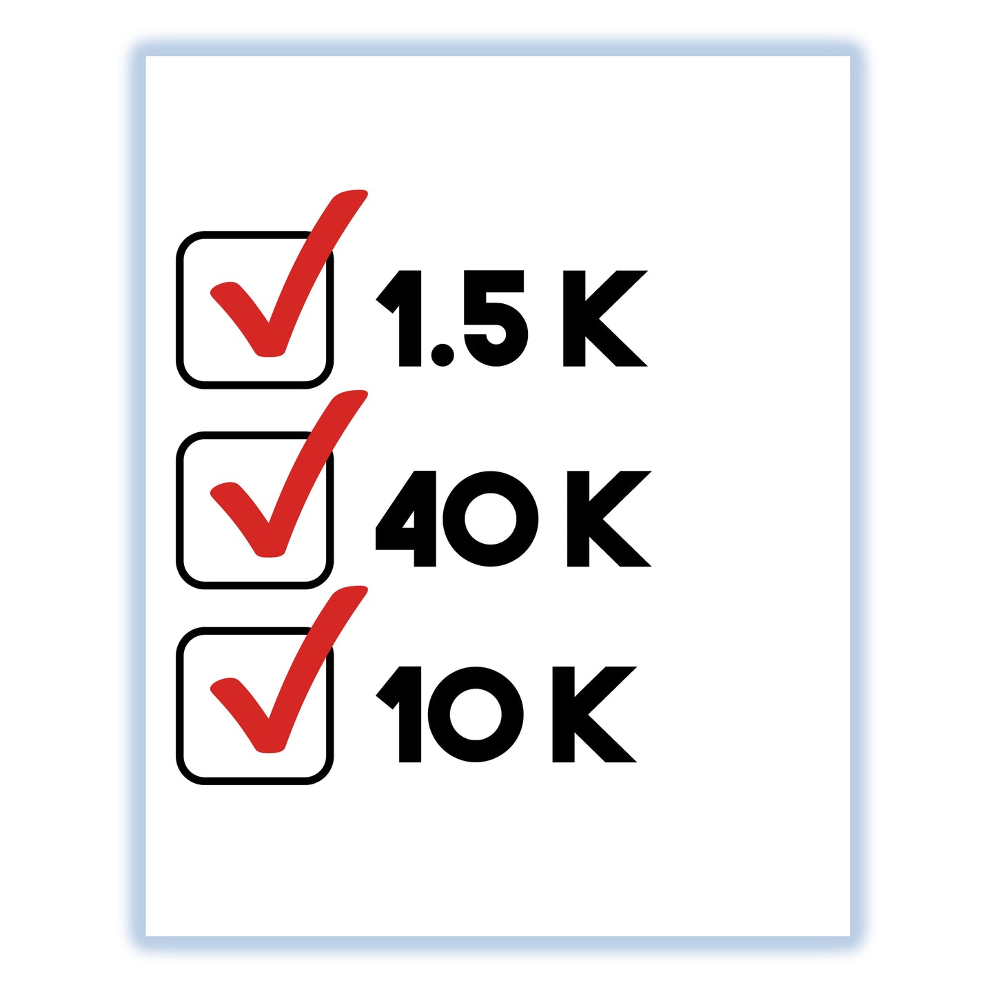 Triathlon Checklist Triathlete 8"x10" Wall Art Print