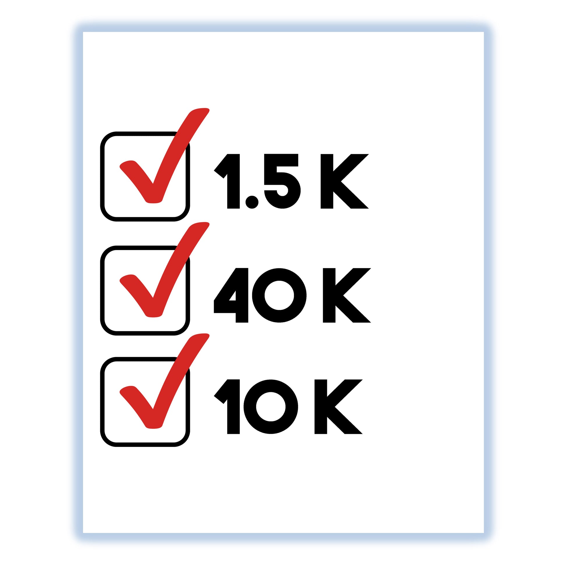Triathlon Checklist Triathlete 8"x10" Wall Art Print