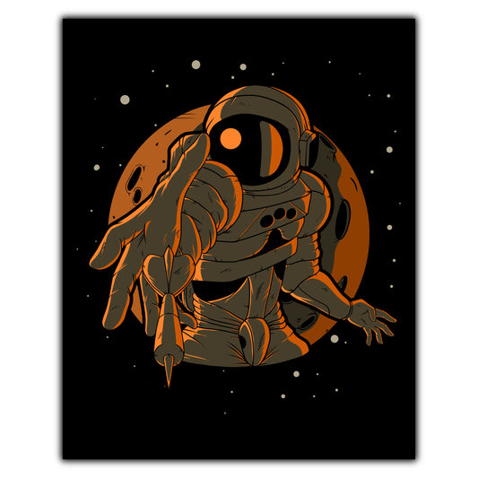 Darts Astronaut Outer Space Spaceman 8"x10" Wall Art Print