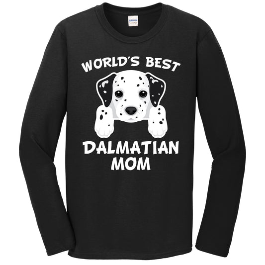 World's Best Dalmatian Mom Dog Owner Long Sleeve T-Shirt