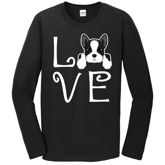 Boston Terrier Love Dog Owner Boston Terrier Puppy Long Sleeve T-Shirt