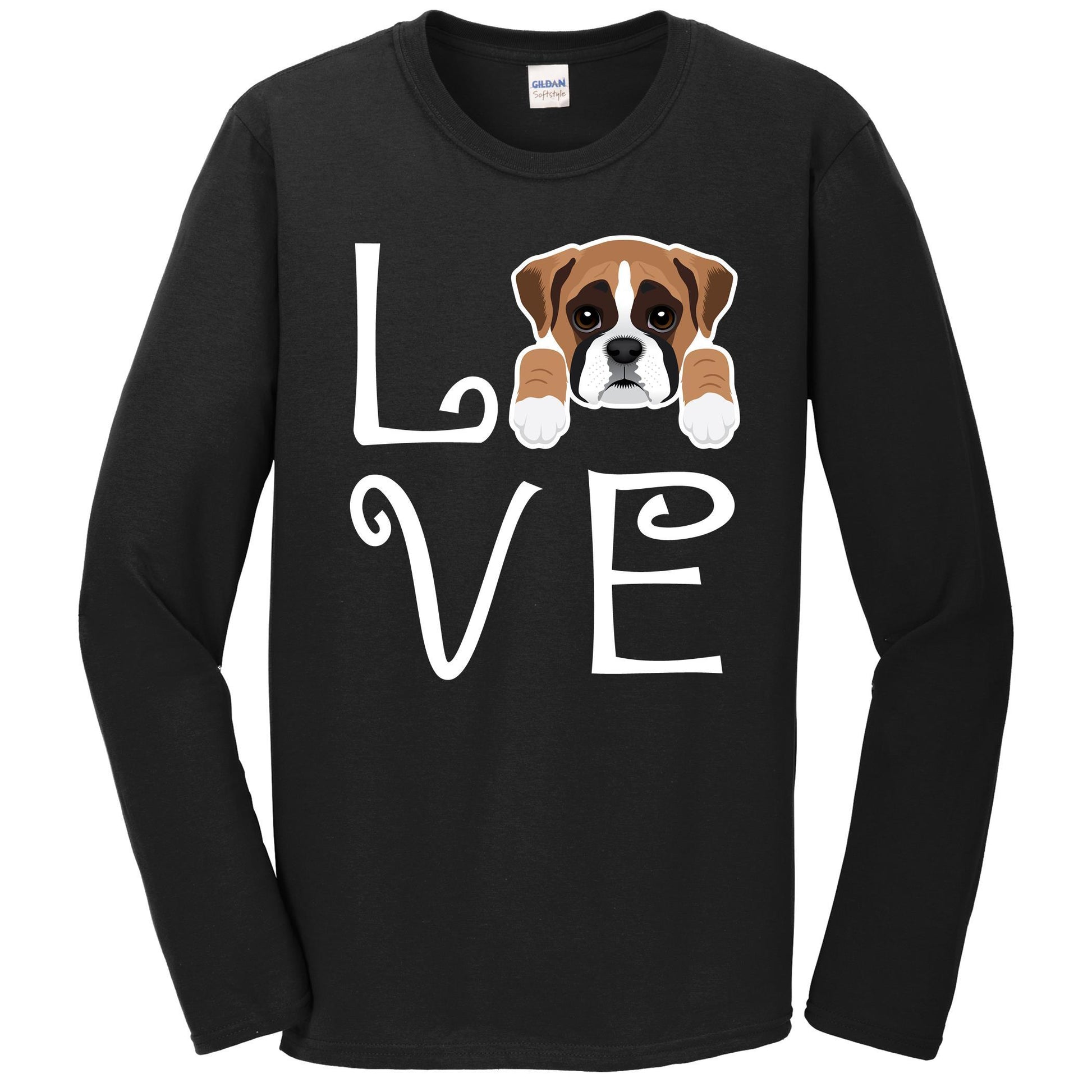 Boxer Love Dog Owner Boxer Puppy Long Sleeve T-Shirt