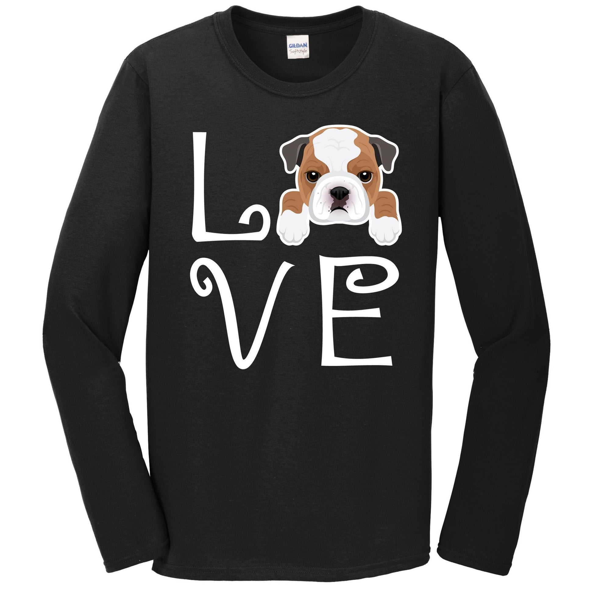 Bulldog Love Dog Owner Bulldog Puppy Long Sleeve T-Shirt