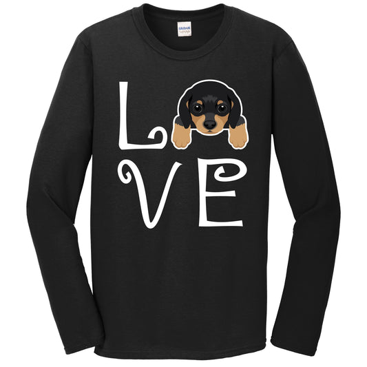 Dachshund Love Dog Owner Weiner Dog Puppy Long Sleeve T-Shirt