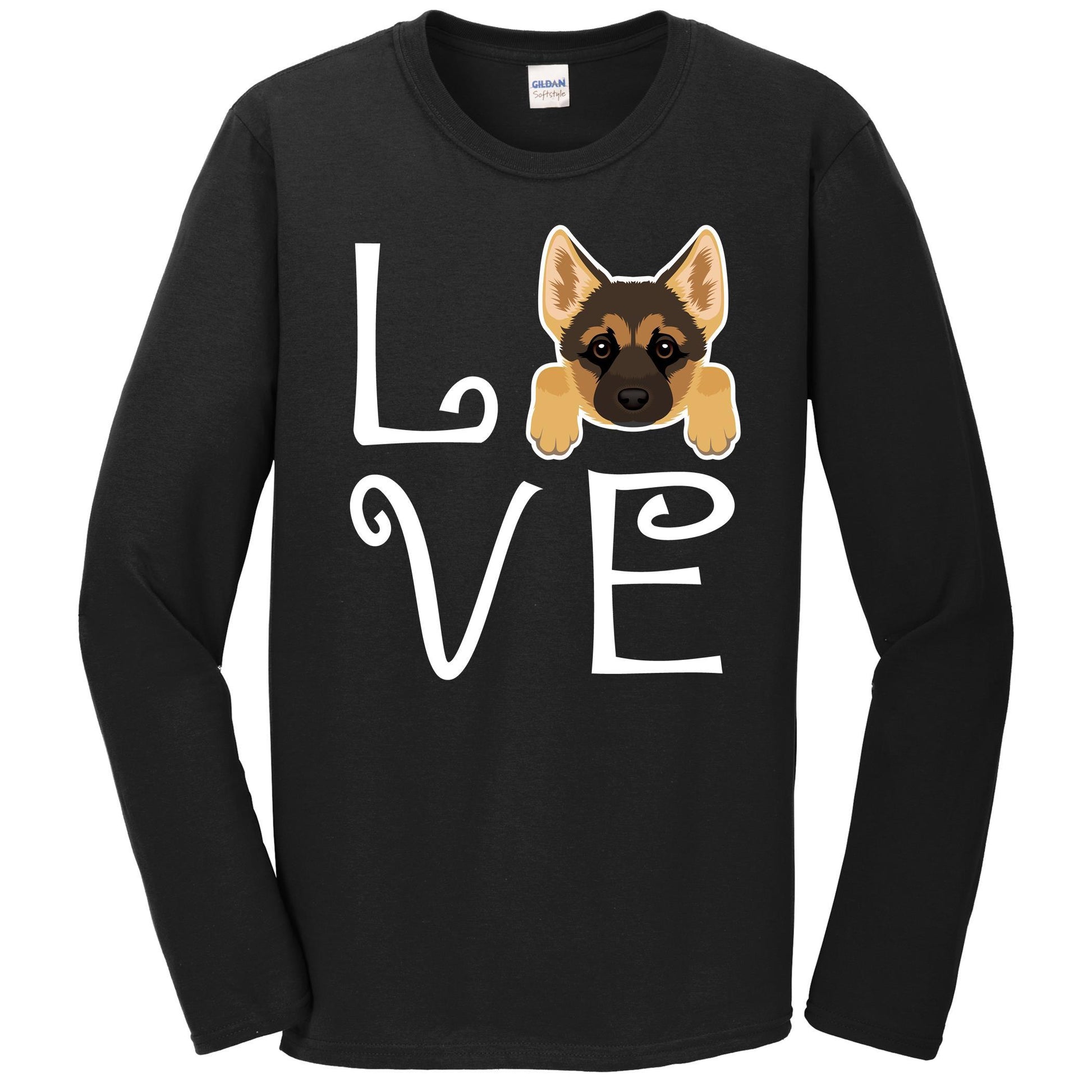 German Shepherd Love Dog Owner German Shepherd Puppy Long Sleeve T-Shirt