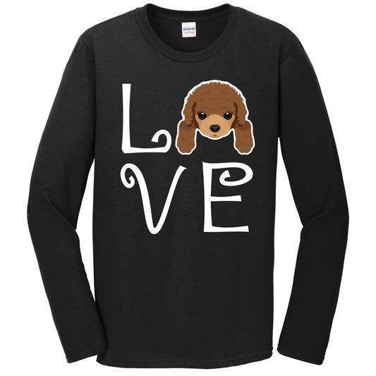 Poodle Love Dog Owner Poodle Puppy Long Sleeve T-Shirt