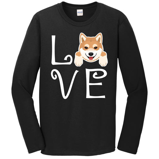Shiba Inu Love Dog Owner Shiba Inu Puppy Long Sleeve T-Shirt