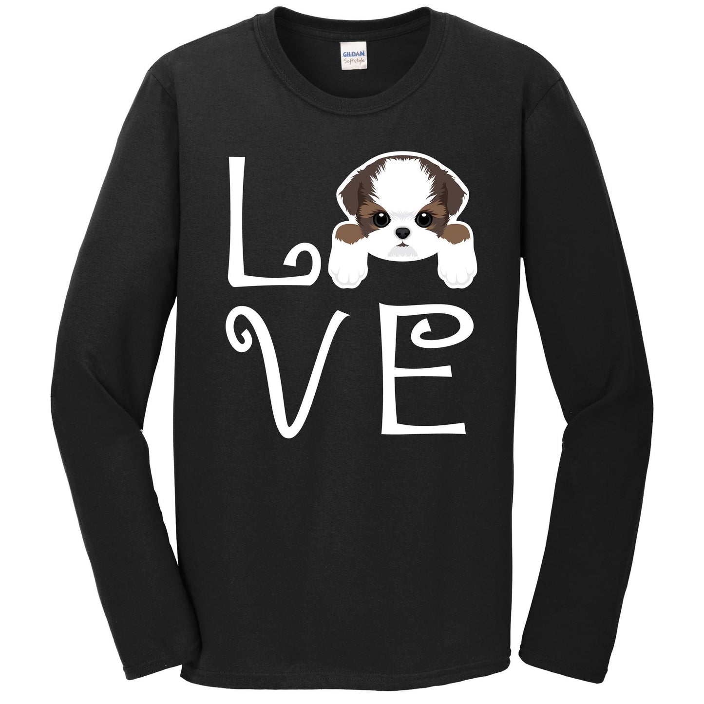 Shih Tzu Love Dog Owner Shih Tzu Puppy Long Sleeve T-Shirt