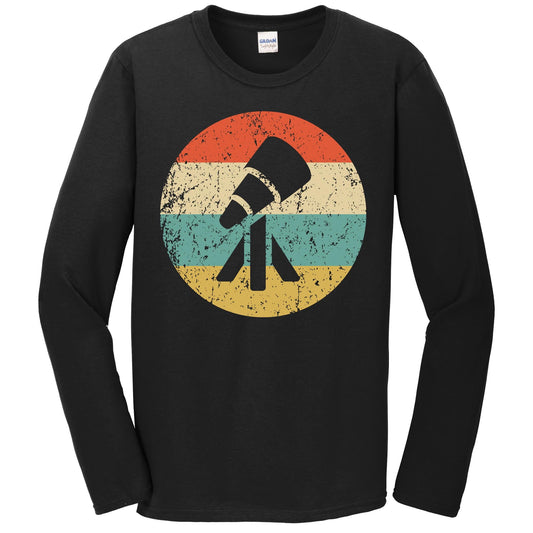 Astronomer Shirt - Vintage Retro Telescope Long Sleeve T-Shirt