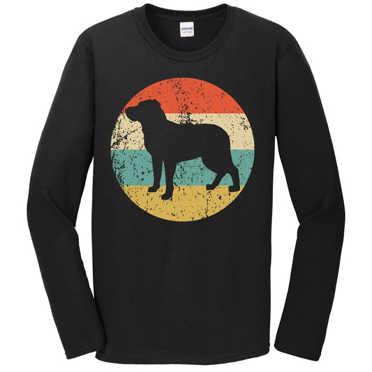 Retro Greater Swiss Mountain Dog Breed Icon Long Sleeve T-Shirt