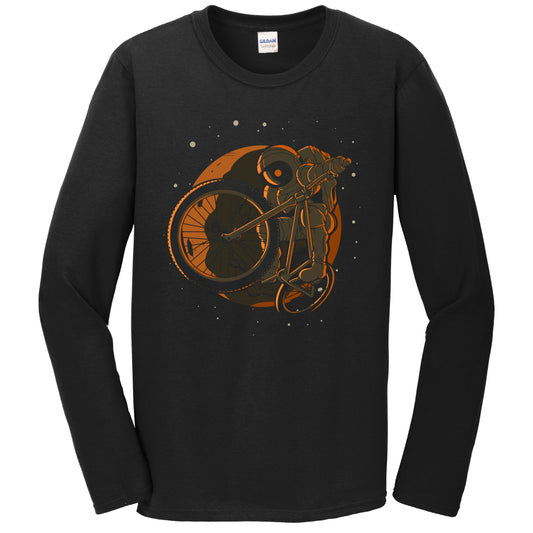 BMX Astronaut Outer Space Spaceman Long Sleeve