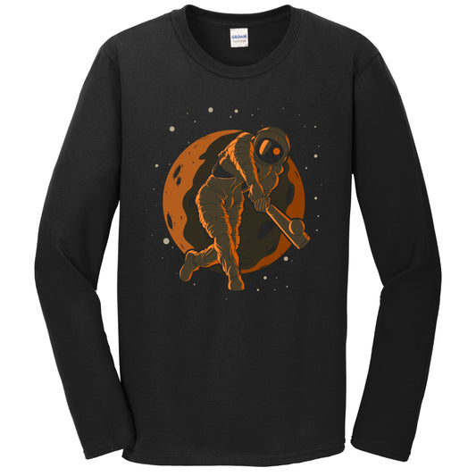 Cricket Astronaut Outer Space Spaceman Long Sleeve