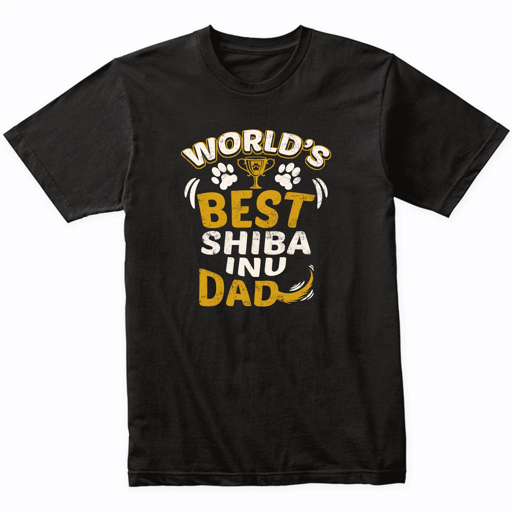 World's Best Shiba Inu Dad Graphic T-Shirt