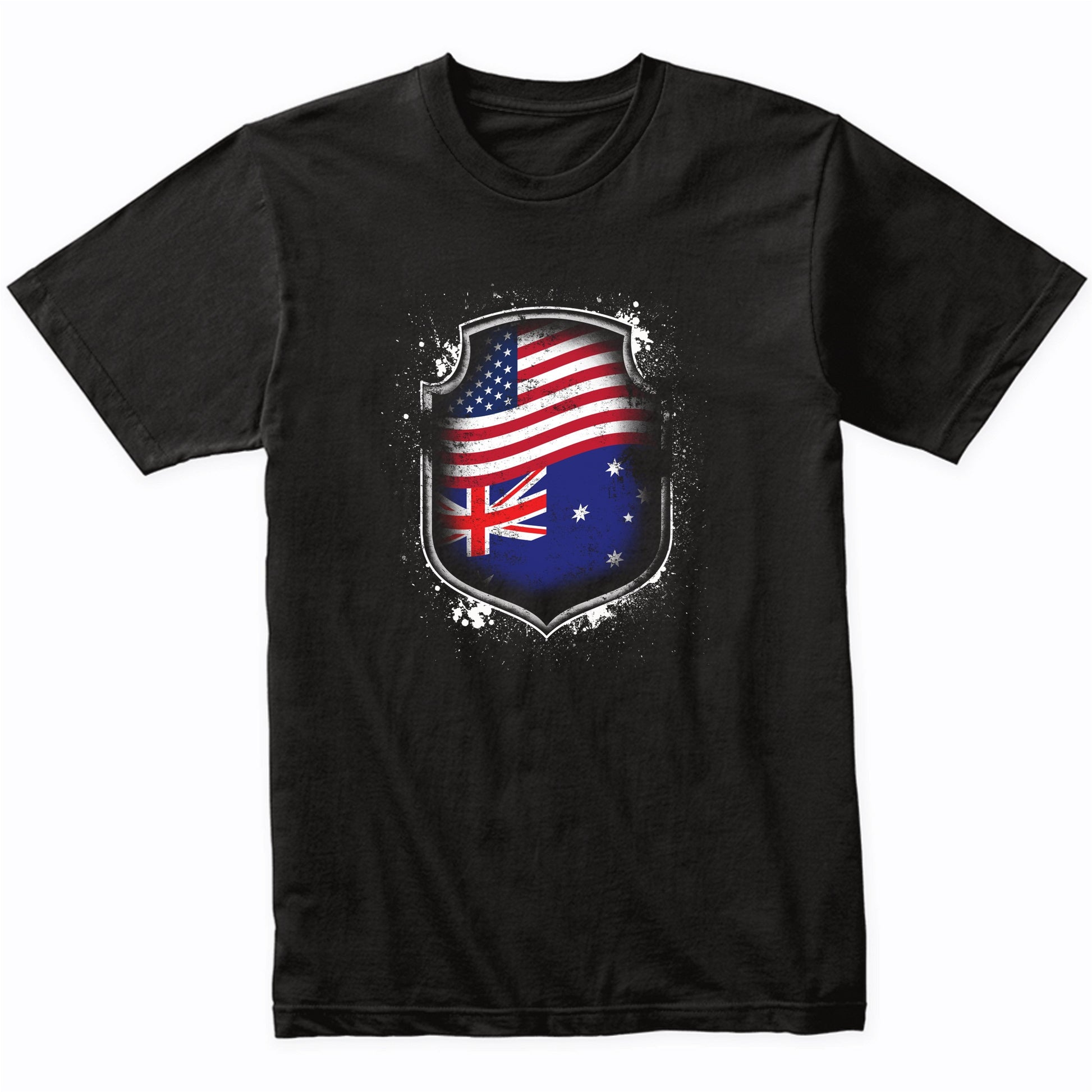 Australian American Shirt Flags Of Australia and America T-Shirt