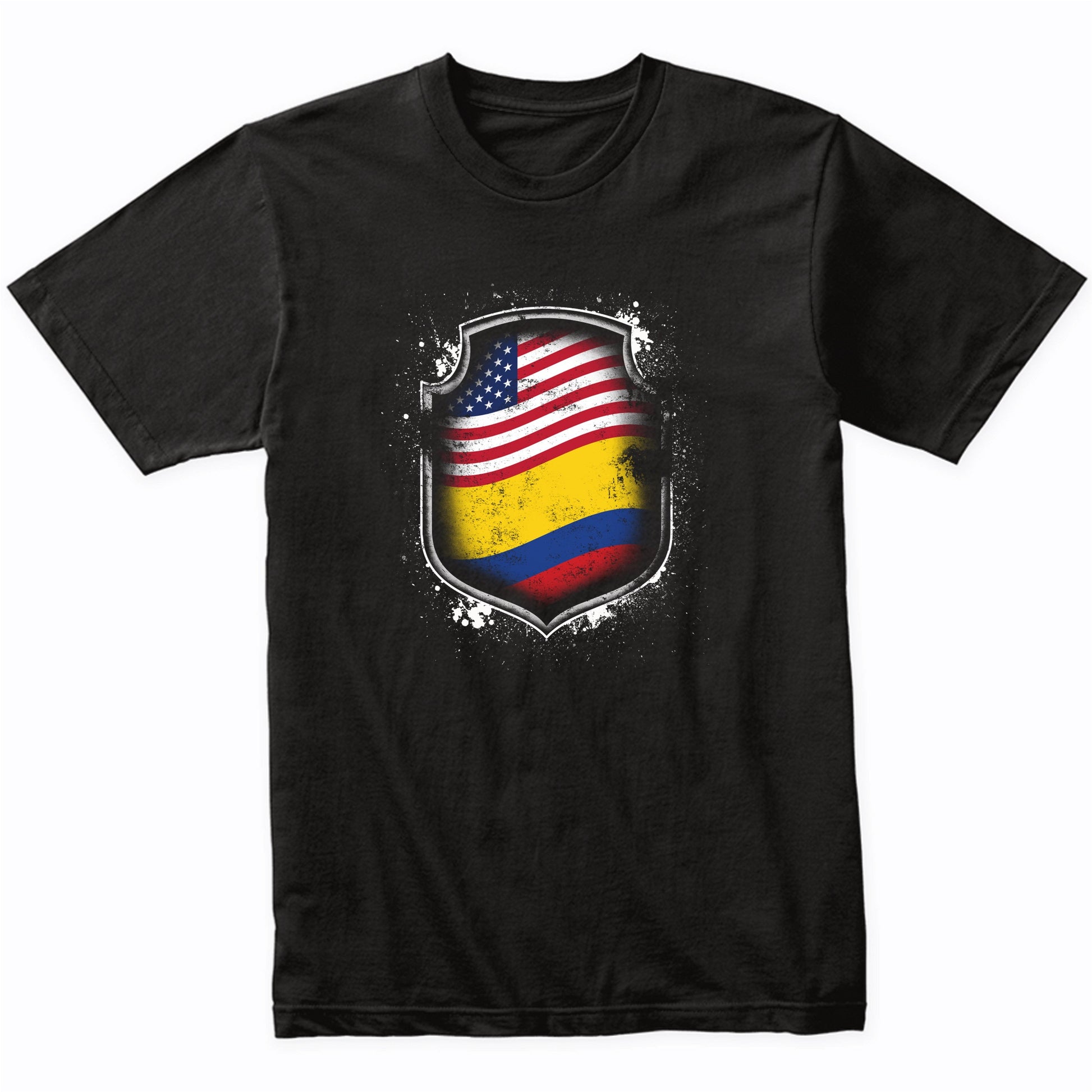 Colombian American Shirt Flags Of Colombia and America T-Shirt