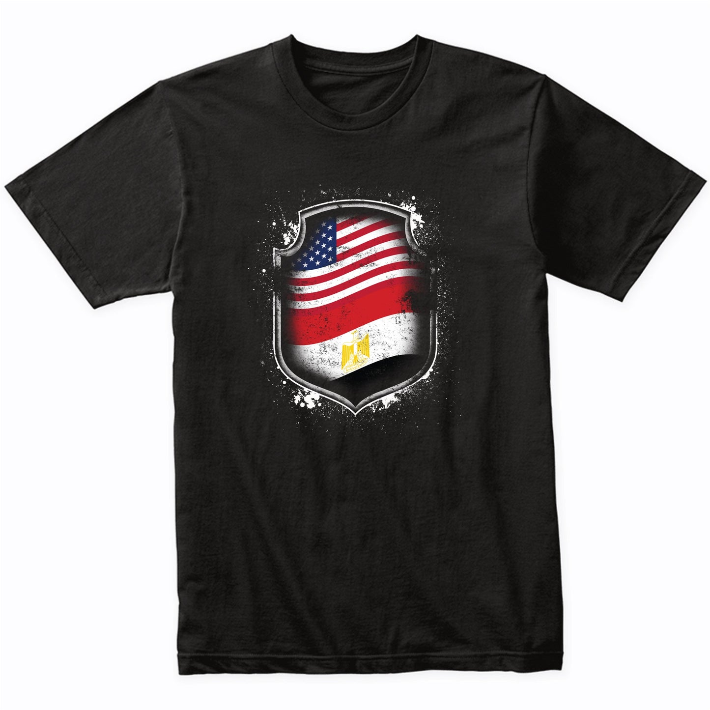 Egyptian American Shirt Flags Of Egypt and America T-Shirt