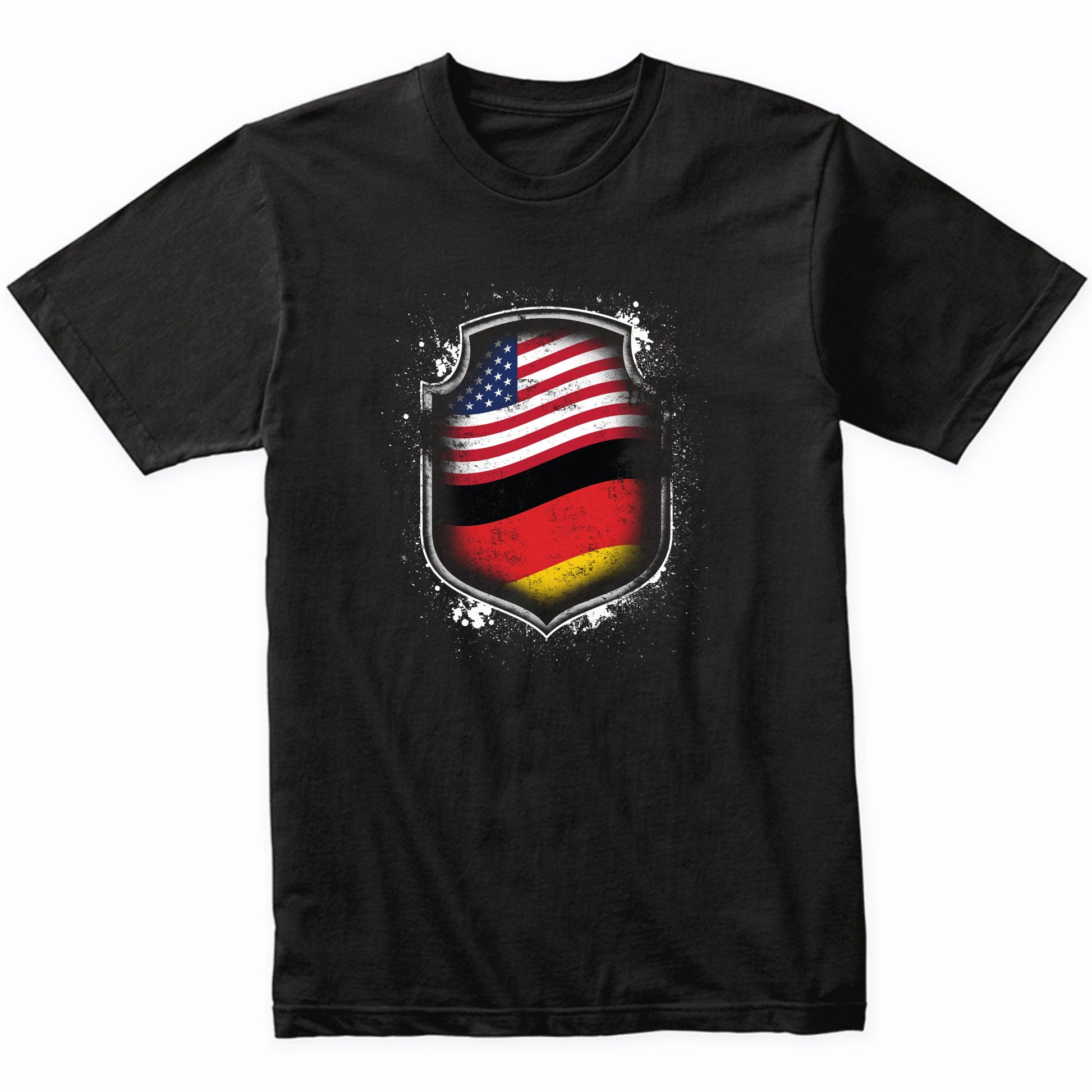 German American Shirt Flags Of Germany and America T-Shirt