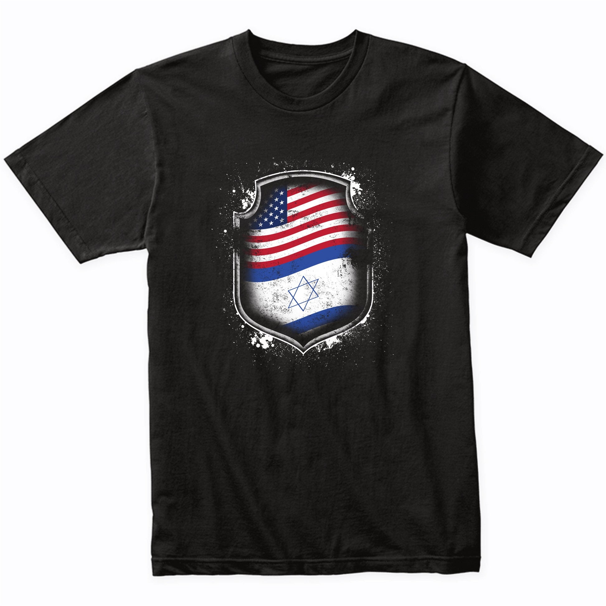 Israeli American Shirt Flags Of Israel and America T-Shirt