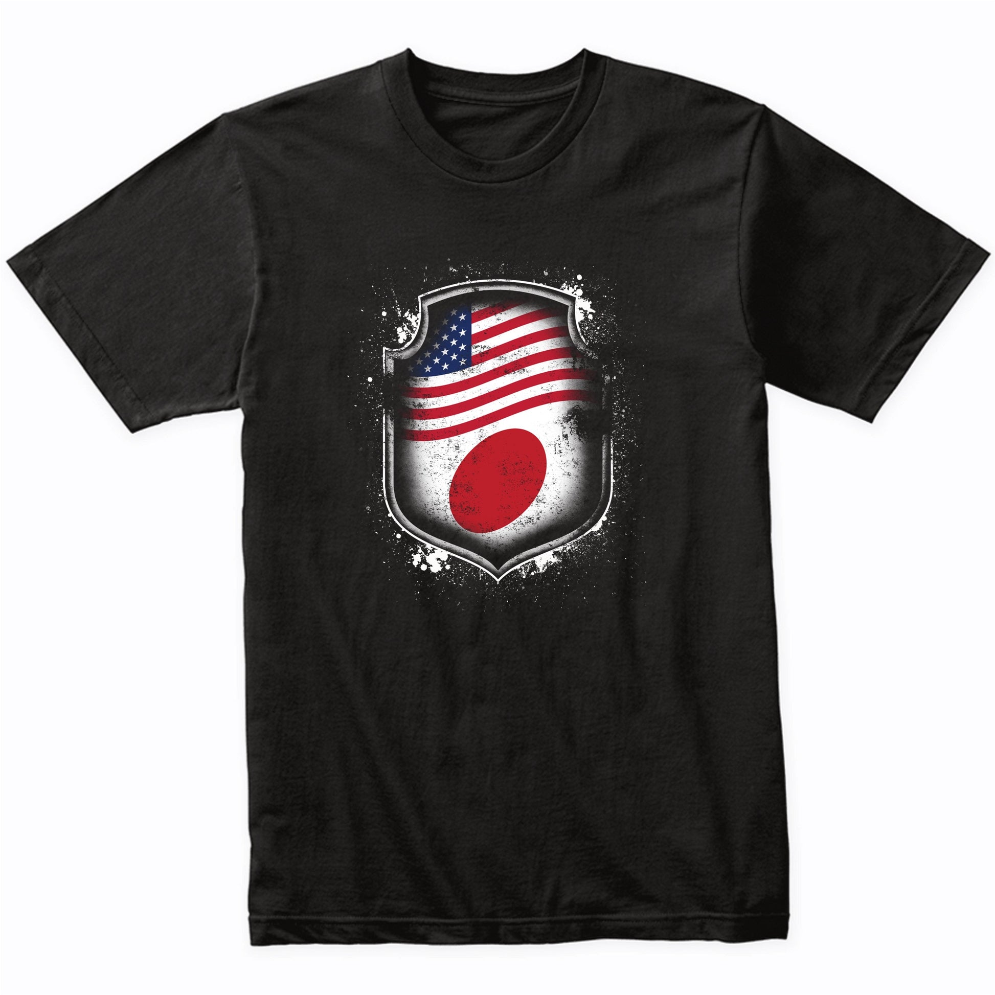 Japanese American Shirt Flags Of Japan and America T-Shirt