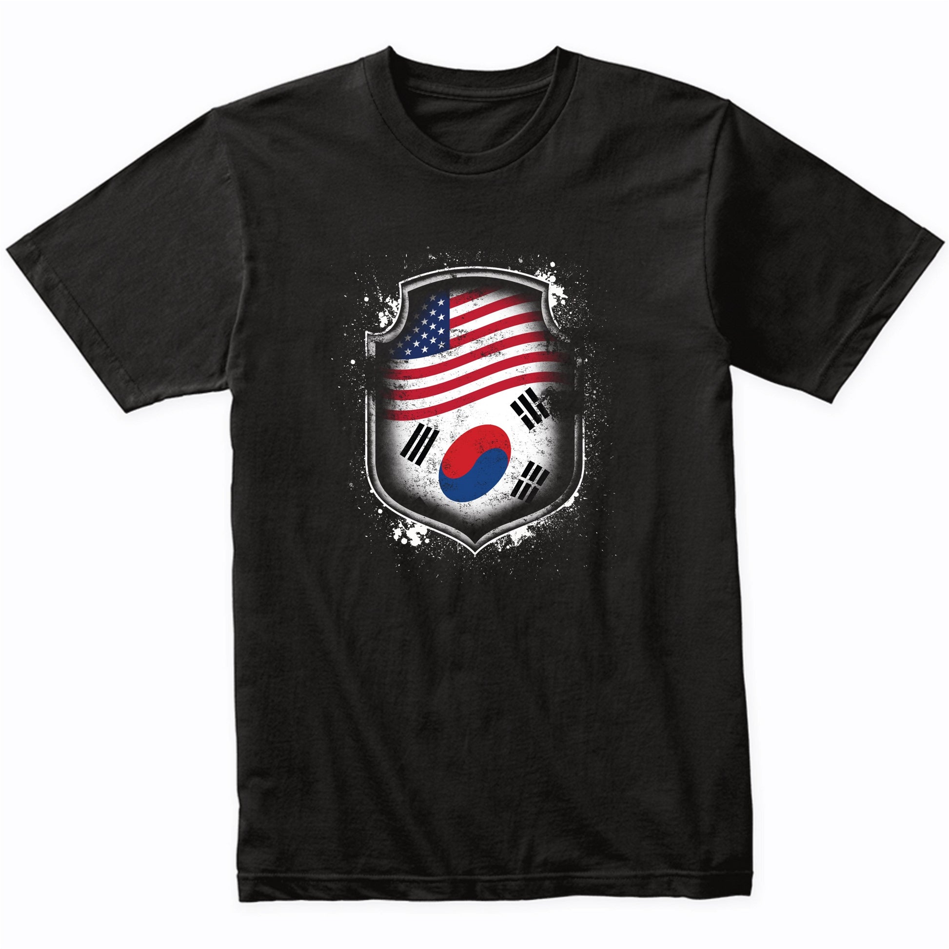 Korean American Shirt Flags Of South Korea and America T-Shirt