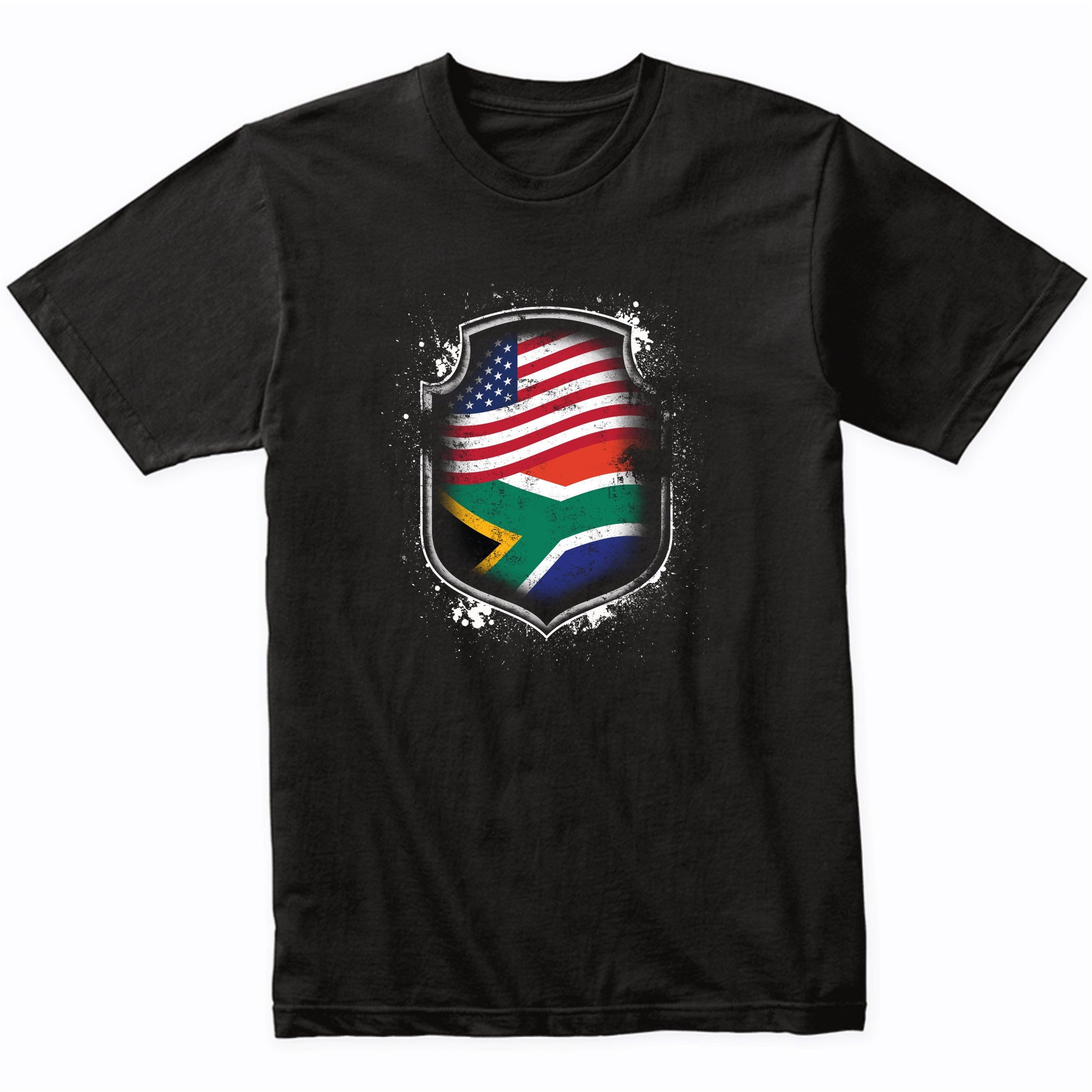 South African American Shirt Flags Of South Africa and America T-Shirt