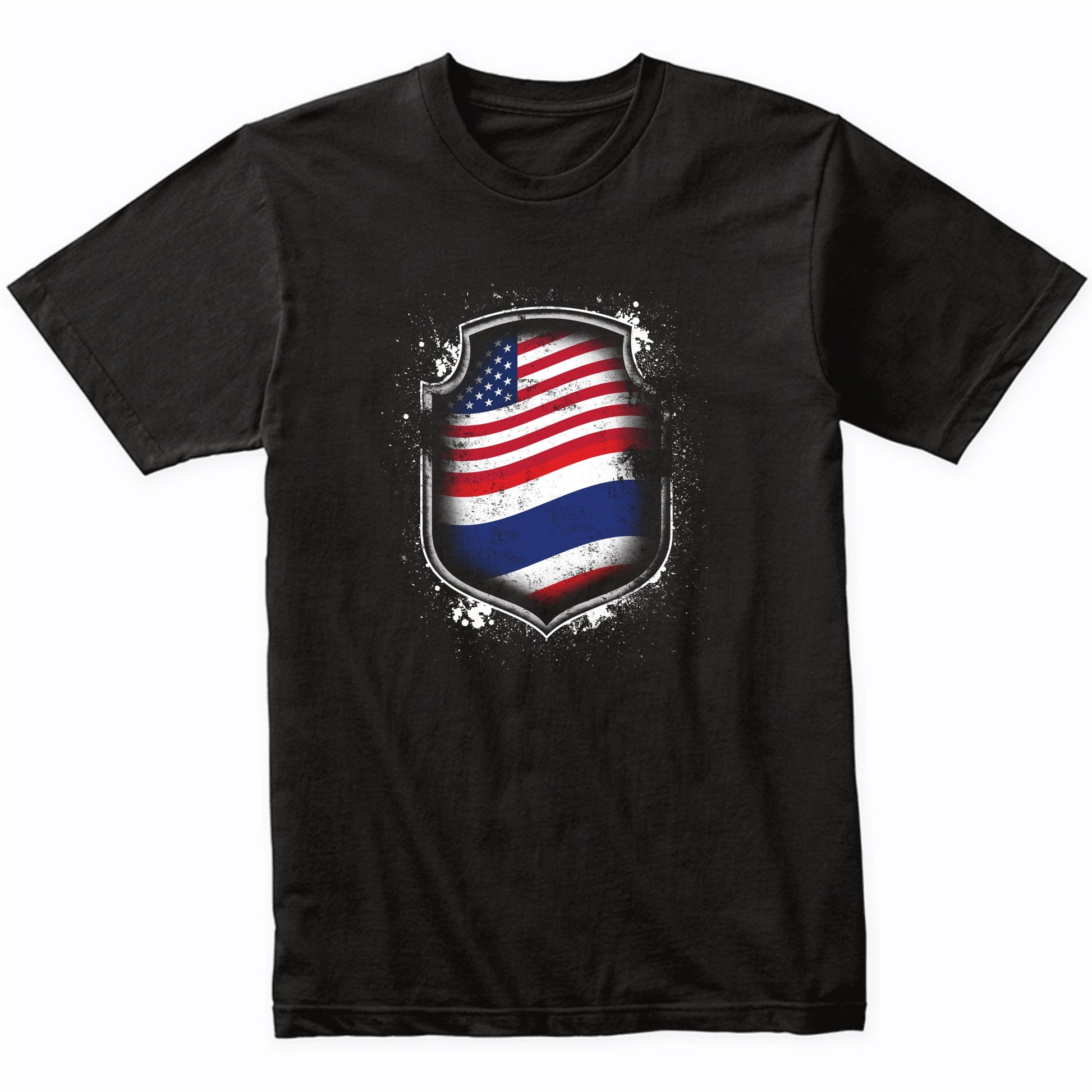 Thai American Shirt Flags Of Thailand and America T-Shirt