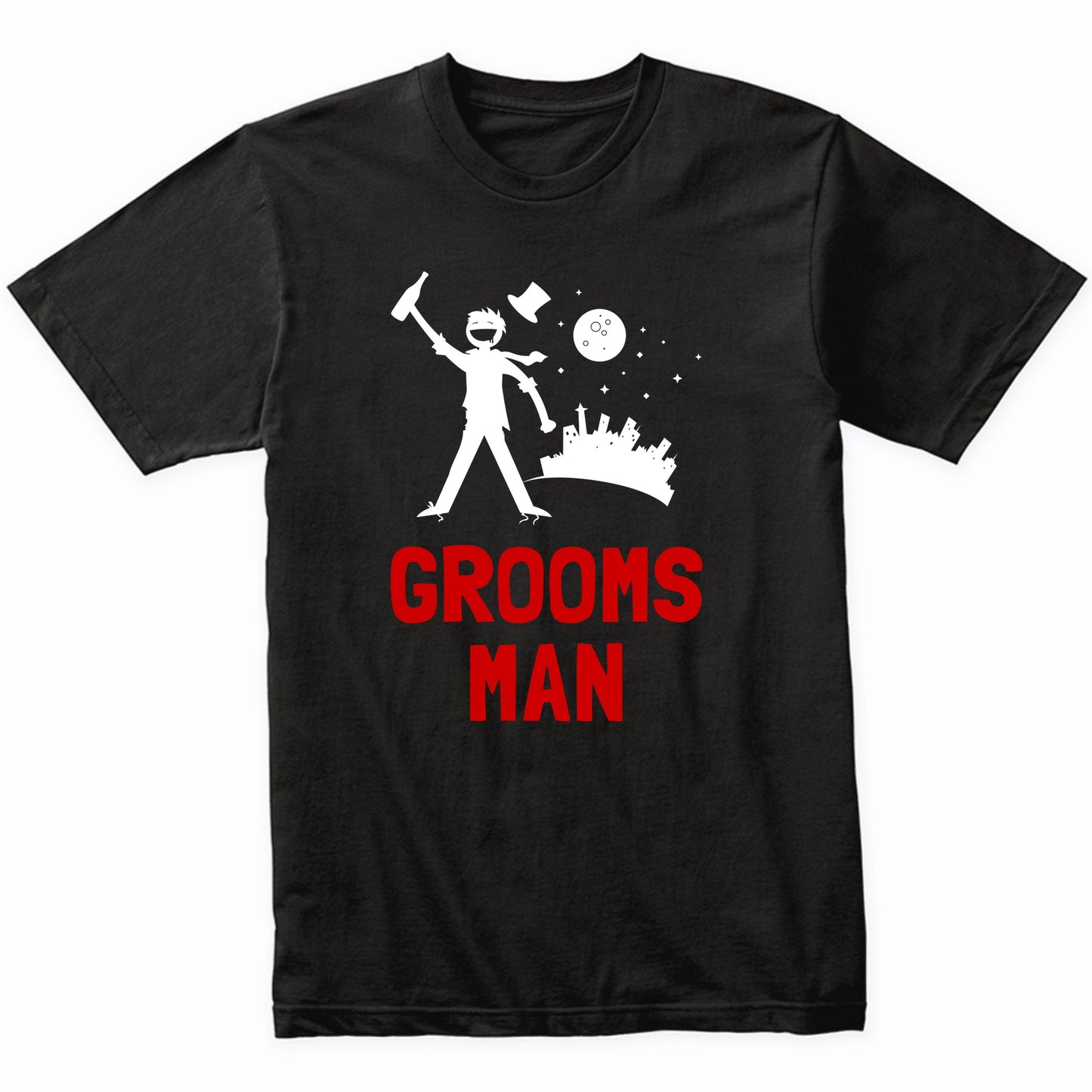 Groomsman Shirt - Bachelor Party Drinking T-Shirt
