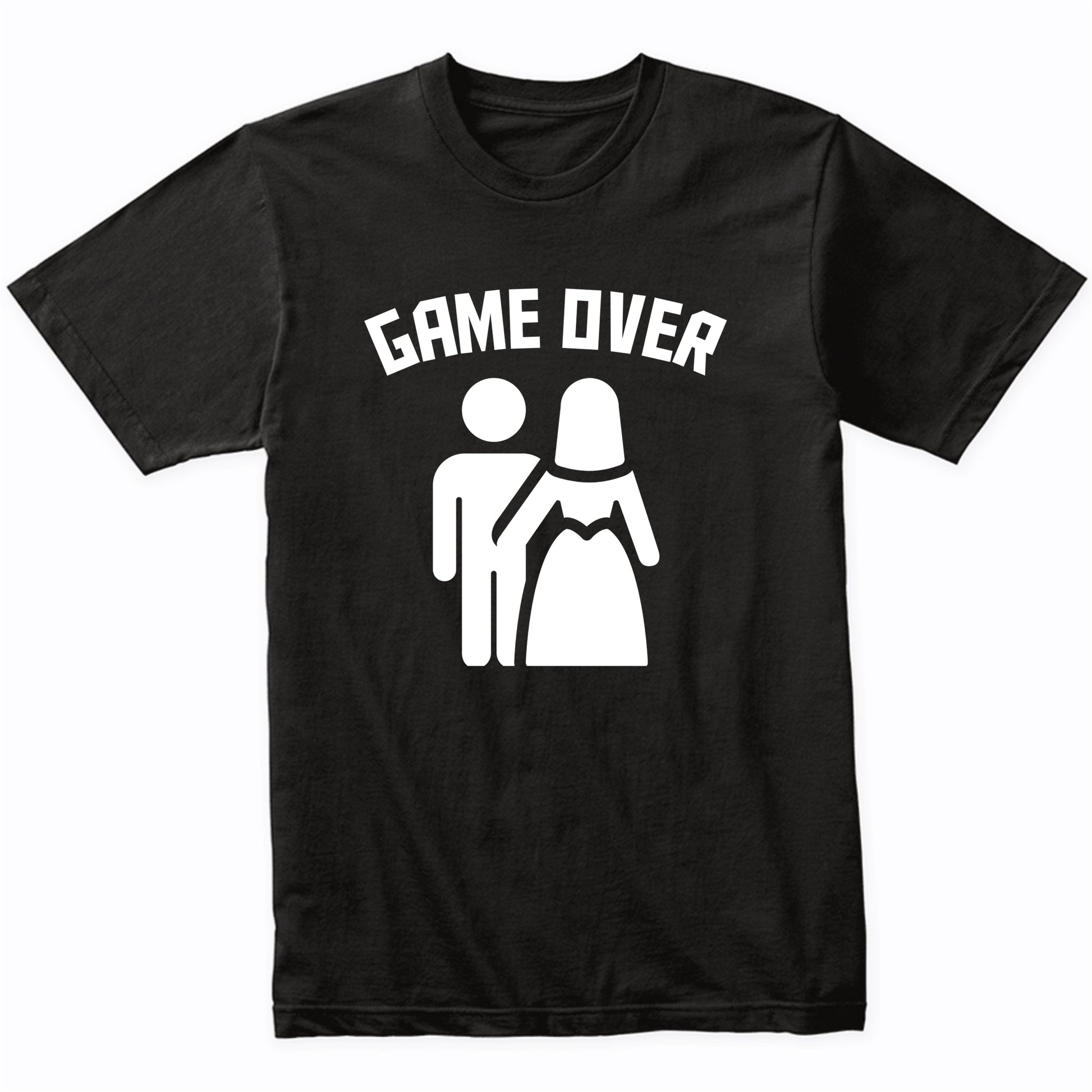 Game Over Funny Bachelor Party Shirt