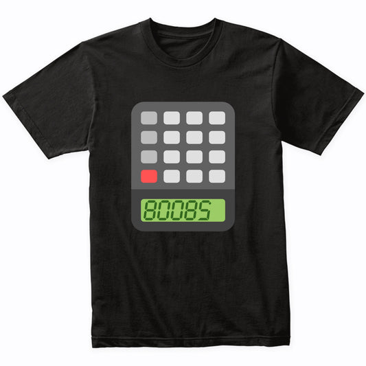 BOOBS Calculator 58008 Immature Funny Back To School T-Shirt