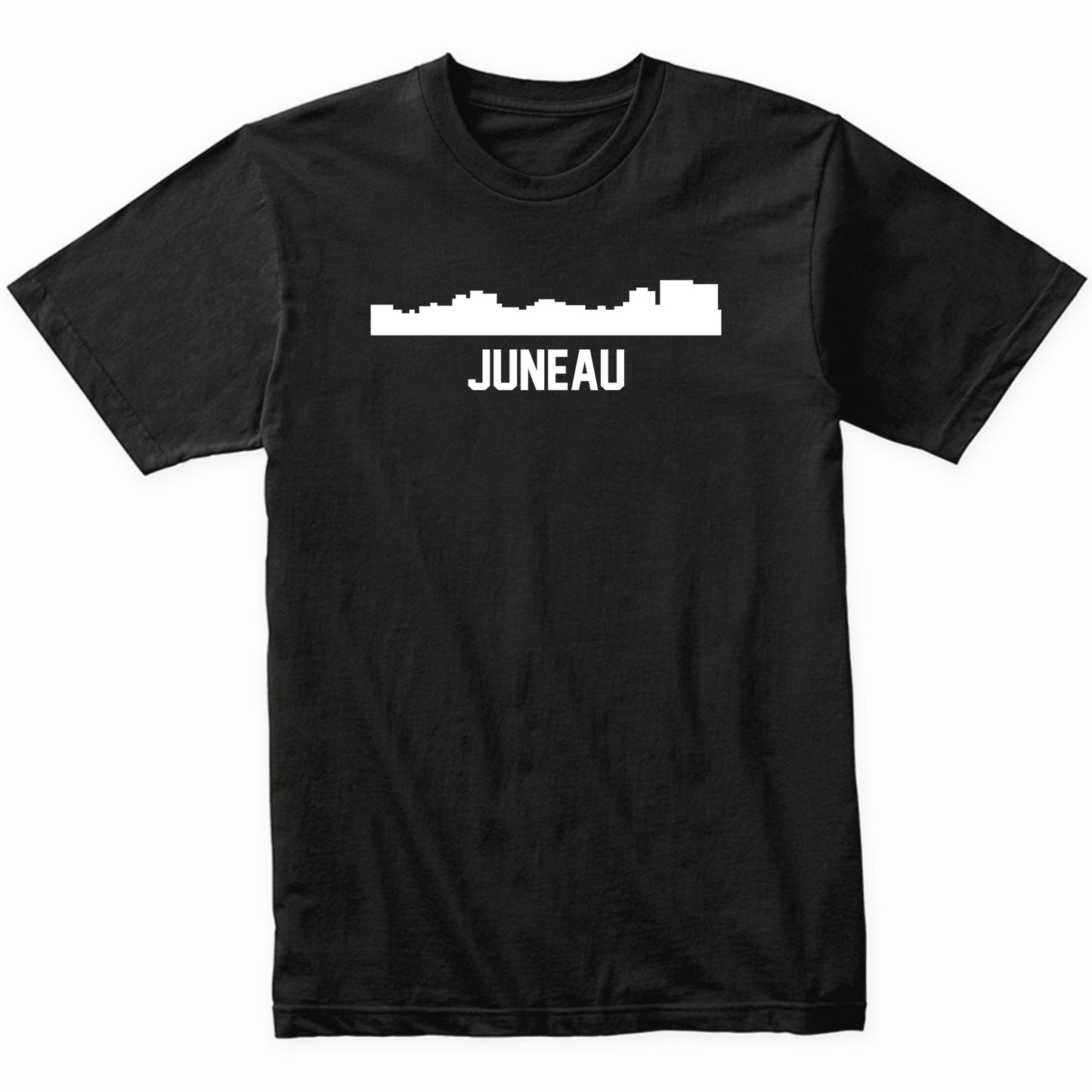 Juneau Alaska Skyline Cityscape T-Shirt