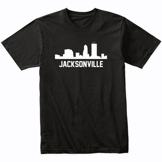Jacksonville Florida Skyline Cityscape T-Shirt