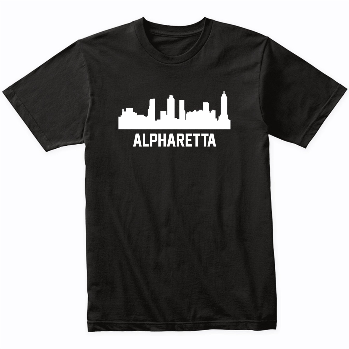 Alpharetta Georgia Skyline Cityscape T-Shirt
